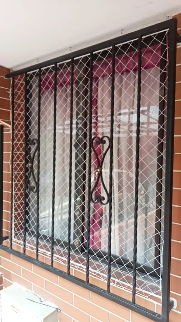 Malla de seguridad para ventanas